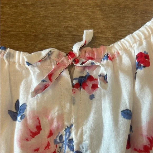 GAP Floral Kids Dress - White and Pink - Picture 3 of 4